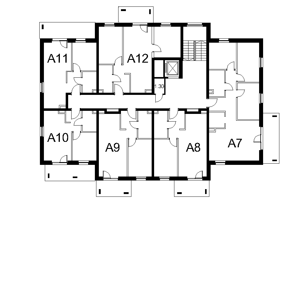 Budynek 2 – Piętro 1