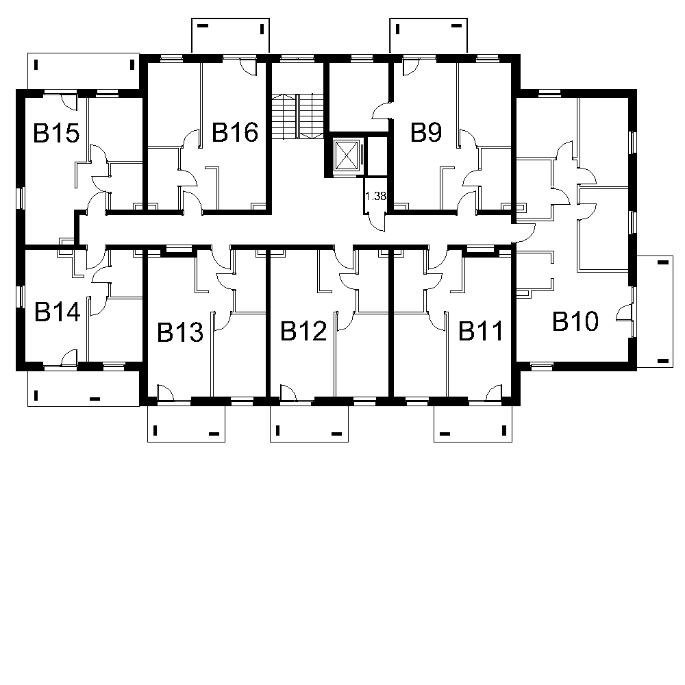 Budynek 3 – Piętro 1